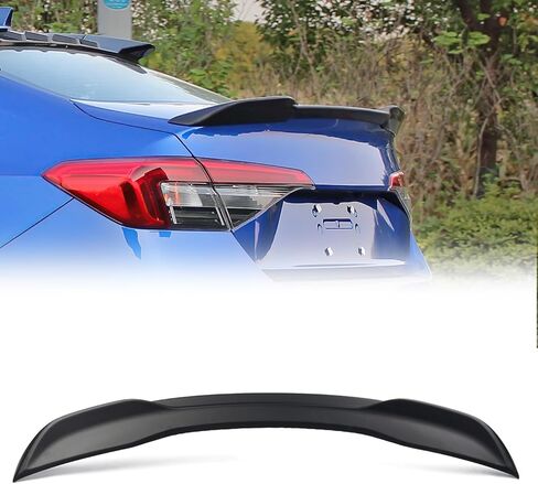 جناح خلفي Xprite متوافق مع 2021 2022 2023 2024 2025 2026 Honda Civic Sedan Sport Spoiler 11th Civic Rear Spoiler Wing مادة ABS - أسود لامع in Kuwait
