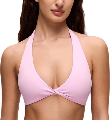حمالات صدر رياضية للنساء من CRZ YOGA Butterluxe مبطنة مزدوجة - رقبة على شكل حرف V عميقة، كاجوال مفتوحة الظهر غير مبطنة in Kuwait