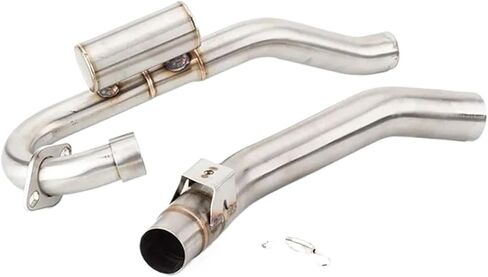 Motorcycle Exhaust Pipe For CRF150F CRF230F CRF250R 2003 2004 2005 2006 2007-2015 2016 Front Section Connecting Pipe Link Pipe in Saudi Arabia