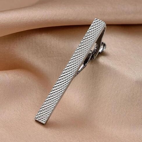 4Pcs Stylish Varnish Tie Clip, Men's Business Tie Clip, Suitable For Formal And Casual Occasions in Saudi Arabia