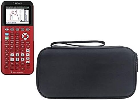 حقيبة حمل لجهاز Texas Instruments TI-84 Plus حقيبة تخزين واقية (أسود) in Kuwait