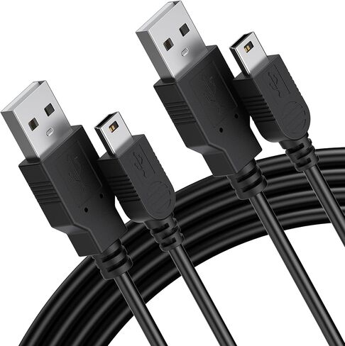 2 حزمة كابل شحن USB صغير لـ TI-84 Plus CE، شاحن بديل 3.3 قدم لآلات تكساس إنسترومنتس TI-84 Plus C الفضية، TI 89 تيتانيوم، TI Nspire CX/TI Nspire CX CAS الآلات الحاسبة الرسومية in Kuwait