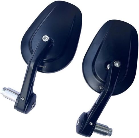 Motorcycle Handlebar Bar End Rearview Mirrors 7/8 Inch 22mm Handle Compatible With Sportster S RH1250s RH975 in Saudi Arabia
