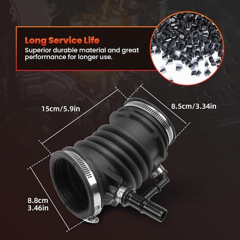 DS7Z-9B659-B Engine Air Intake Hose Assembly Compatible with Fusion 2013-2020, Intake Duct Tube, DS7Z9B659B in Kuwait