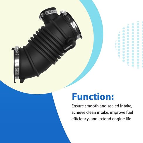 Engine Air Intake Hose Fits for 2006-2010 Hyundai Azera Sonata Replaces 28138-3K200 281383K200 in Saudi Arabia