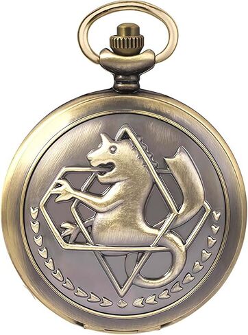 Pocket Watch Engraved Cowboys Arabic Numerals Quartz with Chain Gifts in Kuwait