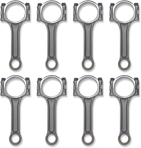 For Chevy Small Block SBC 350 Connecting Rods 5140 I Beam 6.000" 2.100" .927" Bronze Bush in Saudi Arabia