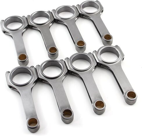 Speedmaster PCE274.1026 H Beam 6.000" 2.000" .927" Bronze Bush 4340 Connecting Rods Suits: Compatible with Chevy SBC 350 in Saudi Arabia
