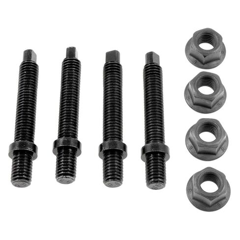 KarParts360 for Ford F-150 1997-2004 Exhaust Stud Kit | Metal | Regular Grade | Dog Point Fastener | M10-1.5 Thread Size #1 & #2 | Replacement for N811145-S301, N811468-S100 in Saudi Arabia