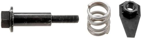KarParts360 For Lincoln Continental 1990 1991 Exhaust Flange Hardware Kit | Steel Bolt | Black Bolt Color | 9.8 Bolt Grade | Coarse Bolt Thread Type | Includes 1 Stud, 1 Spring And 1 Hex Nut in Saudi Arabia