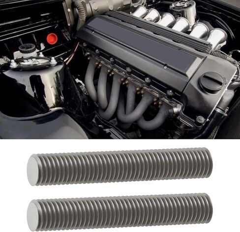 8pcs M7x1.0mm Exhaust Manifold Threaded Studs Stainless Steel Compatible with BMW M50 M52 M54 (42mm Long) in Saudi Arabia