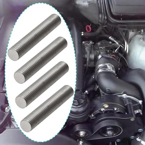 8pcs M7x1.0mm Exhaust Manifold Threaded Studs Stainless Steel Compatible with BMW M50 M52 M54 (42mm Long) in Saudi Arabia