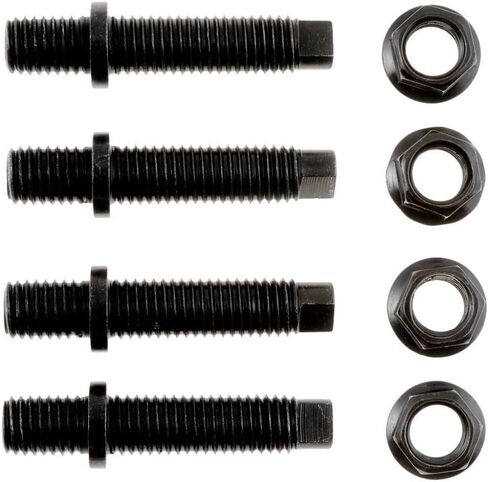 KarParts360 لمجموعة مسامير العادم ميركوري كولوني بارك 1990 1991 | الصلب | أسود | 9.8 درجة الترباس | قفل نقطة الكلب | قطر خيط مسمار النهاية 12 مم | بديل لـ 388718-S2، 388718-S2 in Saudi Arabia