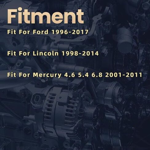 M8 * 1.25 16 قطعة من الفولاذ المقاوم للصدأ مجموعة صامولة عادم متعددة مناسبة لفورد F150 F250 E350 Econoline Expedition Explorer موستانج ميركوري 4.6L 5.4L 1997-2017 N811313S431 W707747S431 W701706-S2 in Kuwait
