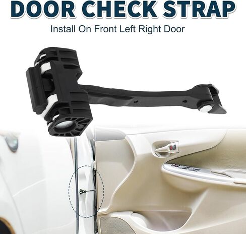 Car Door Stopper Limiter Compatible with A4 B8 2007 2008 2009 2010 2011 2012 2013 2014 2015 2016 Front Left Right Door Check Strap Stopper Limiter 8K0837249D in Saudi Arabia