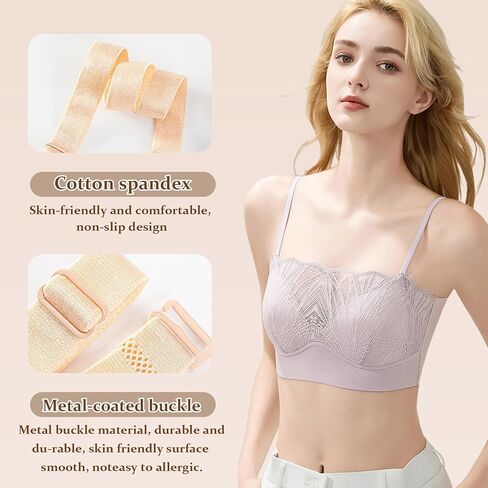 Non-Slip Bra Strap Clips Holder (4 Pack),Adjustable Elastic Strap Converters for Women (3 color:Black, Beige，White) in Saudi Arabia