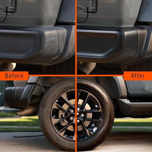 جل حماية الإطارات والحواف من نو فينيش، ملمع الإطارات ولمعان الحواف، تكنولوجيا السيراميك، مستلزمات تنظيف السيارة، 16 أونصة سائلة in Kuwait