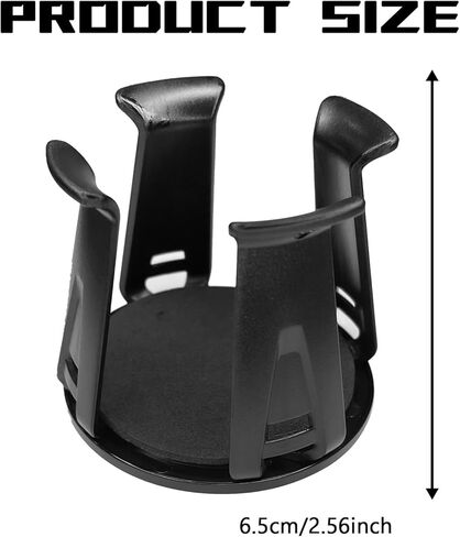 Car Cup Holder Expander, 2PCS Cup Holder Insert Adapter for Car, Adjustable Automotive Slim Can Cupholder Expander for Fixing Beverage Bottle Water Cups, Adhesive Energy Drink Storage Rack in Saudi Arabia