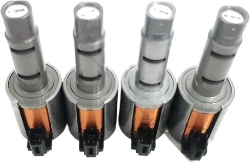 JF015E RE0F11A CVT الملف اللولبي عدة ناقل حركة أوتوماتيكي أجزاء صمام الجسم الملفات اللولبية 4 قطعة/المجموعة متوافق مع نيسان تيدا in Kuwait