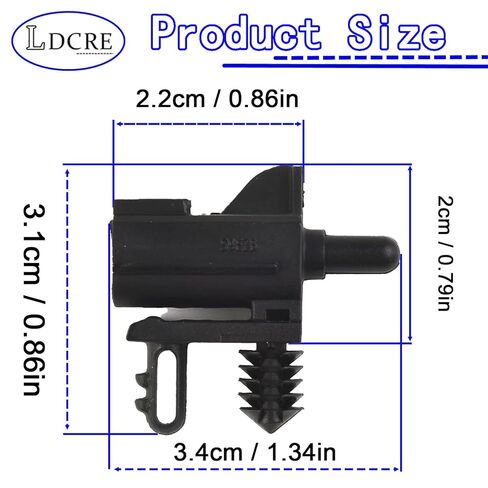 استبدال مستشعر درجة حرارة الهواء المحيط للسيارة OEM# AU5Z-12A647-B، AU5Z12A647B، ملحقات السيارة لمستشعر درجة الحرارة المحيطة الخارجية المتوافقة مع Ford Edge Explorer Lincoln in Kuwait