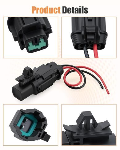 Ambient Air Temperature Sensor with Pigtail Harness 27722-3VA0A Fit for Nissan Altima GT-R 350Z Kicks Maxima Murano Pathfinder Rogue Quest, Fit for Infiniti QX50 Q50 QX60 M35 M45 FX35 FX45 in Saudi Arabia