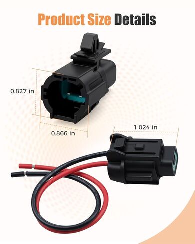 Ambient Air Temperature Sensor with Pigtail Harness 27722-3VA0A Fit for Nissan Altima GT-R 350Z Kicks Maxima Murano Pathfinder Rogue Quest, Fit for Infiniti QX50 Q50 QX60 M35 M45 FX35 FX45 in Saudi Arabia