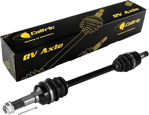 Caltric Front Left Complete Cv Joint Axle Compatible with Yamaha Rhino 660 Yxr660F 4Wd 2006 2007 in Saudi Arabia