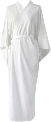 Kimono Undergarment, Long Inner Slip Dress, Universal Size, Lightweight Kimono Liner for Women, Spa Bathrobe, Adaptable for Formal Wear, Party, Hotel & Lounge in Saudi Arabia