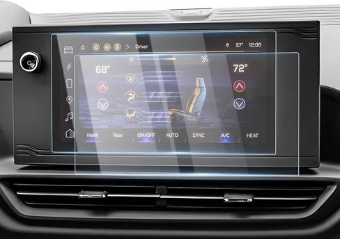 Karltys 2PCS Tempered Glass Screen Protector for Toyota Tundra 2022-2024 /Sequoia 2023 2024, 14 Inch Touch Screen Protector for Tundra Accessories, Car Navigation Display Screen Cover, Anti Scratch in Kuwait