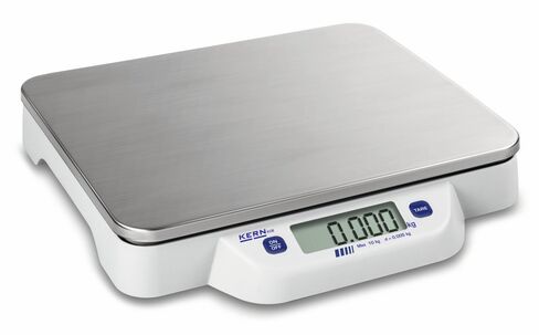 KERN Flat Portable Bench Scales Easy Stainless Steel Weighing Plate 10kg Weighing Range 5g Readability in Kuwait