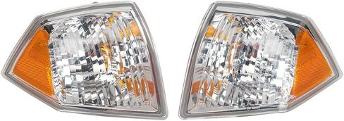 حقيقي الجبهة اليسرى + اليمين علامة إشارة الوامض ركن وقوف السيارات ل 2007-2010 البوصلة OEM استبدال حقيقي in Kuwait