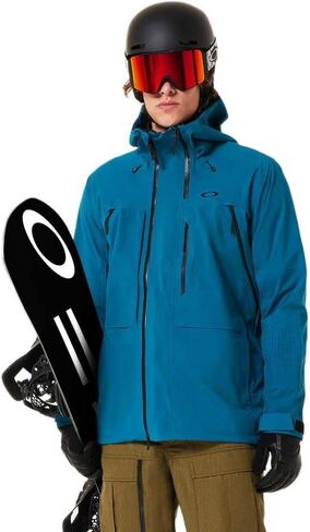 Oakley Mens Baldface Shell Jacket, New Balsam, Small in Saudi Arabia