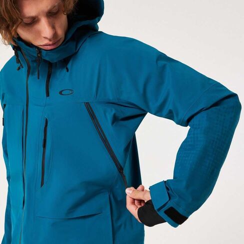 Oakley Mens Baldface Shell Jacket, New Balsam, Small in Saudi Arabia