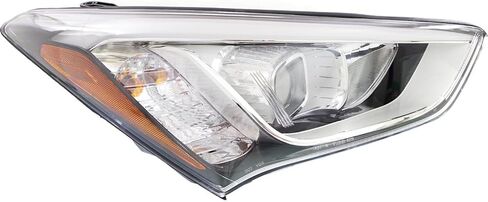 طقم المصابيح الأمامية البديلة جانب الركاب (الأيمن) يناسب Hyundai Santa Fe Sport 2.0L Turbo 2015-2016 in Saudi Arabia