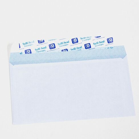 BAZIC Security Self Seal Envelope 3 5/8" x 6 1/2" #6, No Window Tint Pattern Mailing Envelopes, Peel & Seal (80/Pack), 1-Pack in Saudi Arabia