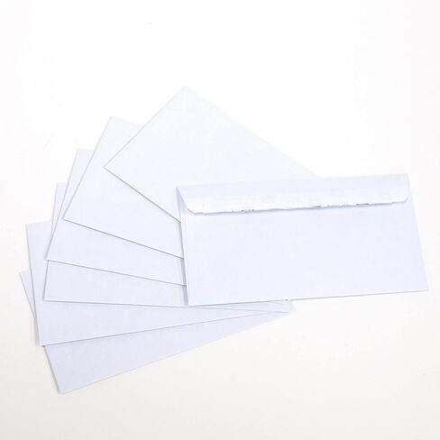 BAZIC Security Self Seal Envelope 3 5/8" x 6 1/2" #6, No Window Tint Pattern Mailing Envelopes, Peel & Seal (80/Pack), 1-Pack in Saudi Arabia