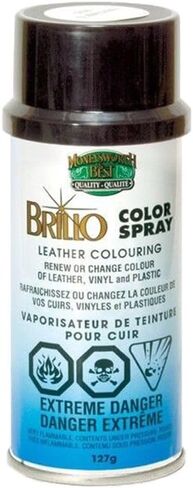 Moneysworth & Best Brillo Nu-Life Leather/Vinyl/Plastic Color Renew Spray 4.5 oz, 002 Camel in Saudi Arabia