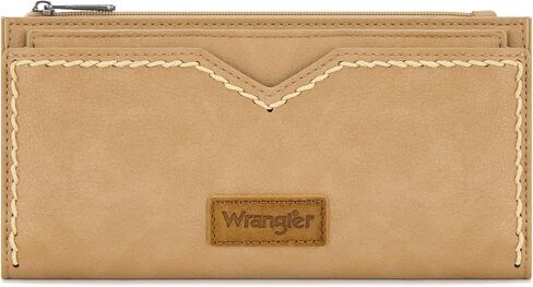 Montana West Wrangler Women's Wallets Bifold RFID Blocking Wallets for Women Clutch Crdeit Card Holder with Zipper Coin Pockets Pink WG377-W213PK in Saudi Arabia