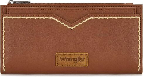 Montana West Wrangler Women's Wallets Bifold RFID Blocking Wallets for Women Clutch Crdeit Card Holder with Zipper Coin Pockets Pink WG377-W213PK in Saudi Arabia