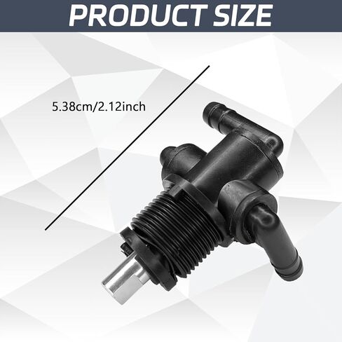 Petcock Fuel Shutoff Valve 3 Way Gas Shut Off Valve Fuel Petcock Valves Switch For Polaris Twin Magnum Trail Boss 325 330 500 7052161 ATV Sportsman 335 400 600 700 Replacement 5432559 7052161 in Saudi Arabia