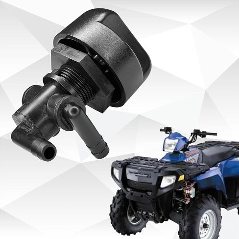 Petcock Fuel Shutoff Valve 3 Way Gas Shut Off Valve Fuel Petcock Valves Switch For Polaris Twin Magnum Trail Boss 325 330 500 7052161 ATV Sportsman 335 400 600 700 Replacement 5432559 7052161 in Saudi Arabia