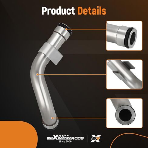 أنبوب خط تغذية وصرف توربو محدث 904-192 من maXpeedingrods لشاحنات الديزل Ford F250 F350 F450 F550 6.0L 2003-2007 in Kuwait