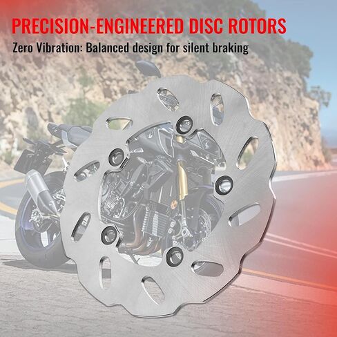 220mm Brake Rotor Disc Rear Compatible with Yamaha YZF R1 R6 2004-2022, Fit for MT10 FZ10 2016-2020, MT10 SP 2017-2018, Update 420 Stainless Steel Motorcycle Rotor in Saudi Arabia