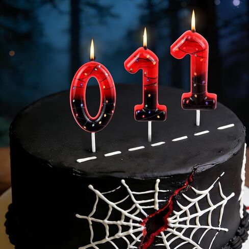 011 شمعة عيد ميلاد، شمعة زينة للحفلات ذات طابع غريب، ديكورات حفلات أعياد الميلاد، أحد عشر مستلزمات الحفلات، عدد هدايا ديكور الحفلات in Kuwait