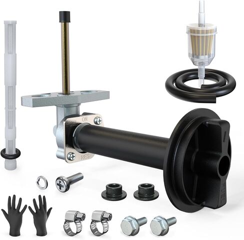 صمام الوقود بيتكوك مع رافعة لهوندا ريكون 250 1997-2024 رانشر 350 400 420 فورمان 400 450 روبيكون 500 TRX250 TRX350 TRX400 TRX420 TRX450 TRX500 مفتاح إيقاف الخزان 16950-HN7-003 16950-HM8-003 in Kuwait