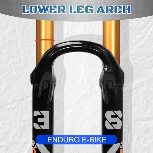 BUCKLOS 26/27.5/29 بوصة شوكة تعليق هوائية MTB للسفر 120 مم، 1-1/8 بوصة أنبوب مستقيم/مدبب QR 9 مم قفل يدوي XC AM شوك أمامية للدراجة الجبلية خفيفة الوزن in Saudi Arabia