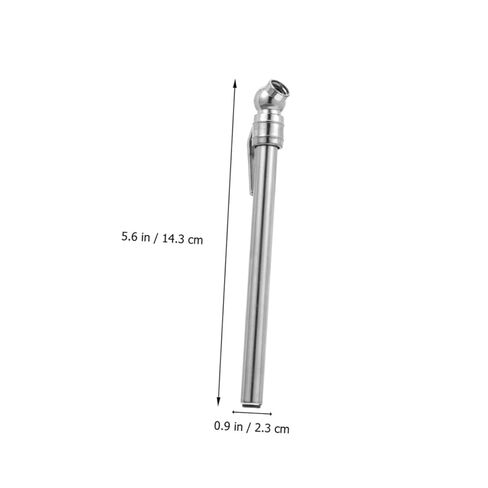 POPETPOP Portable Tire Pressure Gauge Pen 5pcs Silver Car Tire Pressure Gauge Pencil Automotive Repair Tool in Saudi Arabia