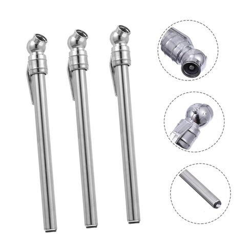 POPETPOP Portable Tire Pressure Gauge Pen 5pcs Silver Car Tire Pressure Gauge Pencil Automotive Repair Tool in Saudi Arabia