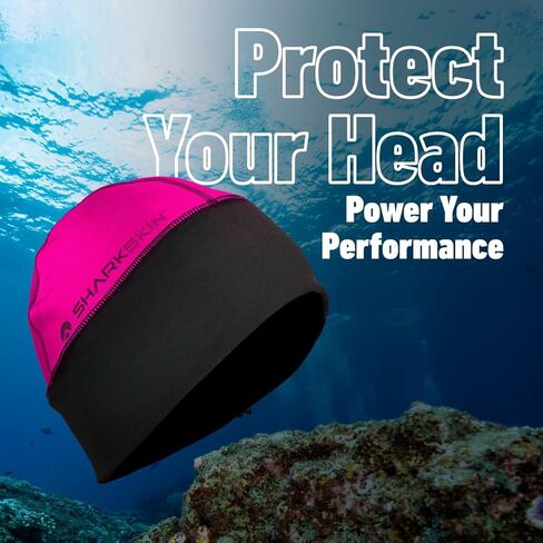 Sharkskin Chillproof Beanie (Unisex) Pink Medium-Large in Saudi Arabia