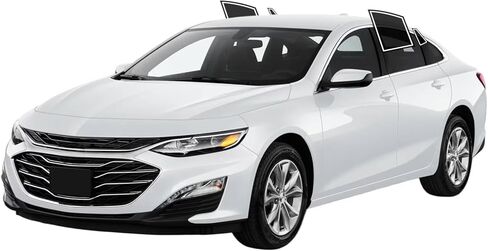 AUTOTEK Precut Windows Tint Film All Sides Cars Sun Blocking Protection Privacy Anti Shatter Glass 2 Ply Film 20% Tint Shade kit for Chevrolet Malibu 2016-2023 in Saudi Arabia